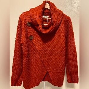 Miracle Cowl Neck Sweater Sz M/L